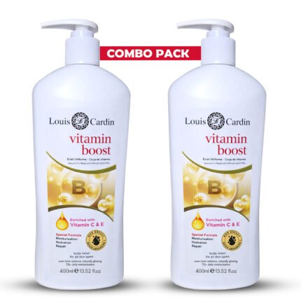 Louis Cardin Vitamin Boost Body Lotion - 400ml X 2unit